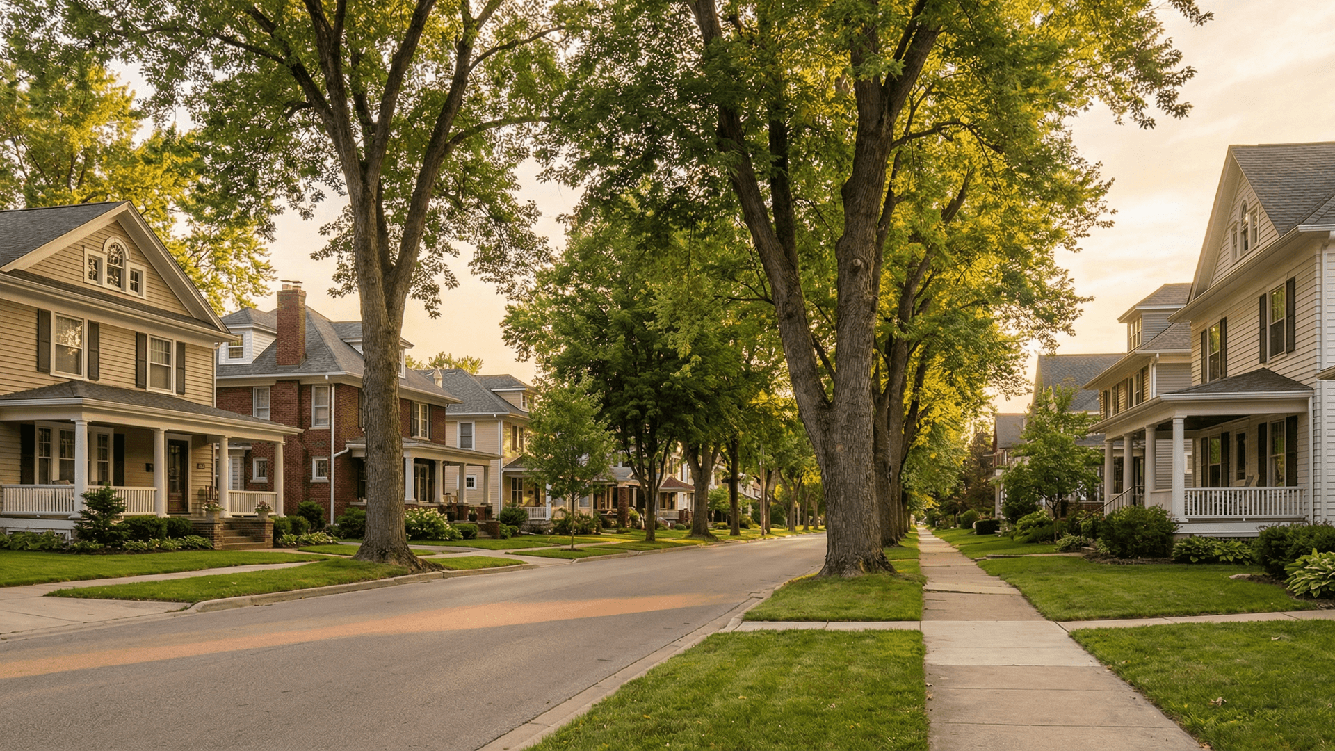 Halls Crossroads cityscape